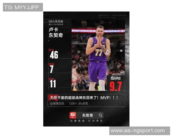 东契奇首节表现出色攻防兼备轻松拿下10分4板2助正负值高达6